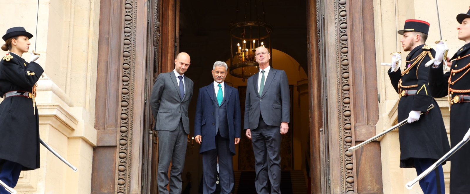 External Affairs Minister Dr S. Jaishankar addressed the inaugural session of the 14th India-France CEO Forum, alongside Minister of Europe & Foreign Affairs of France, H.E. Mr Jean Noel Barrot, Minister of Economy, Finance, Industrial & Digital Sovereignty of France H.E. Mr Eric Lombard in Paris