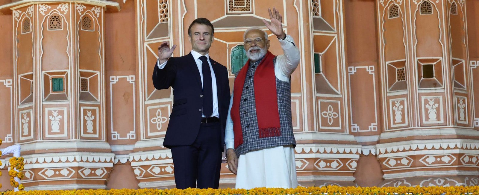 French President Emmanuel Macron visit to India where he was the Chief Guest at the 75th Republic Day Celebrations