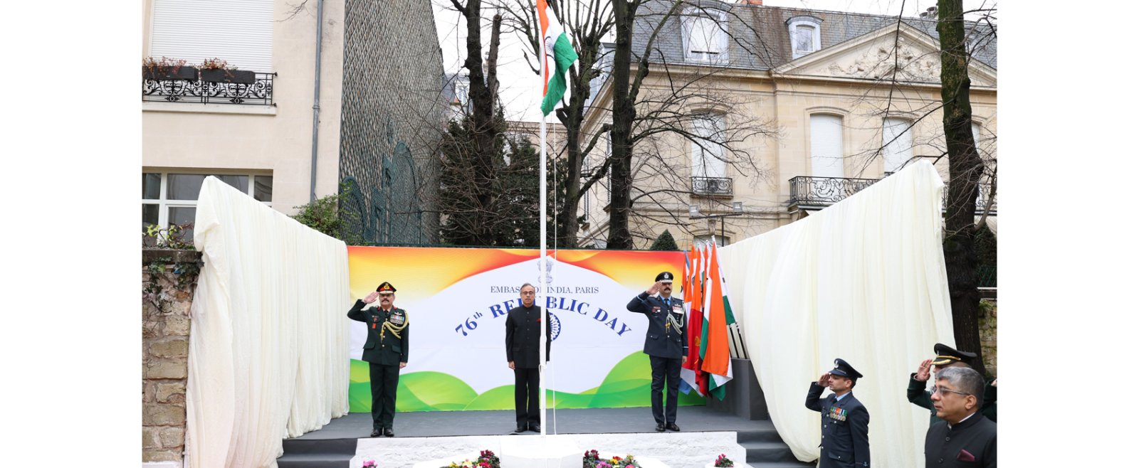 Celebration of the 76th Republic Day of India